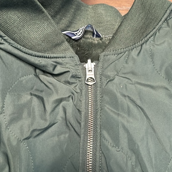 Lands End Women’s 3 in 1 Winter Jacket.  3X.  Army green. - Picture 15 of 16